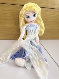 冰雪奇緣 愛莎毛公仔