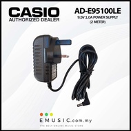 Casio AD-E95100LE 9.5V 1.0A Power Supply Adaptor (2 meter) (AD-E95100LE)
