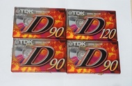 全新  TDK D90火焰版復古空白錄音帶 經典