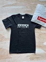 全新 日本 Supreme 新款 黑色 Split Black Logo Tee T-shirt T恤 男裝 女裝 棉質 Logo Graphic 美國 US USA 潮牌 Japan Tokyo O