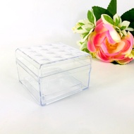 Acrylic Container Box 5 x 5 x 3 cm door gift packaging box