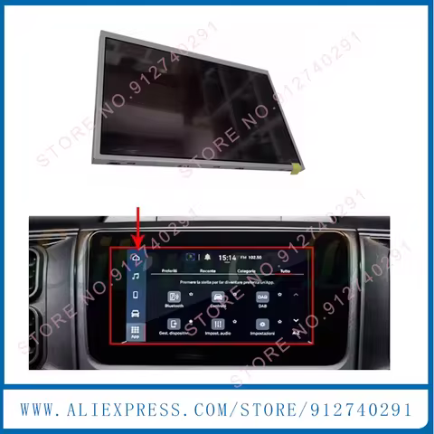 Original 7 Inch LCD Display Screen Panel LS070K5LX02 LS070K5LX02X For Car GPS Navigaiton LCD Monitor