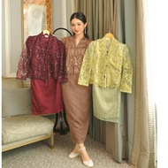 BARU!! Miss Nomi - Petra Dress Mewah Elegant Natal Kondangan Bridesmaid Graduation Gaun Brokat Serag