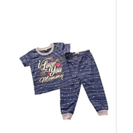 Cuddles Pyjamas unisex yellow/navy blue PJW 407