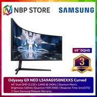 Samsung Odyssey G9 NEO LS49AG950NEXXS 49" DQHD 240Hz Curved Quantum Matrix Monitor