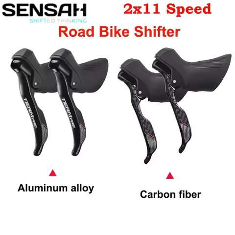 SENSAH TEAM Pro Road Bike Shifter STI 2x11 Speed Brake Lever Bicycle R7000 R8000 105 Sensah Groupset