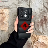 For OPPO A57 A57S A57E 2022 A40 A40M 5G 4G Phone Case 3D Stereo Down Jacket Design 2026 Horse Chines