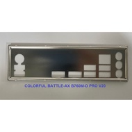 FE block main COLORFUL BATTLE-AX B760M-D PRO V20 (Mainboard IO Shield: 858)