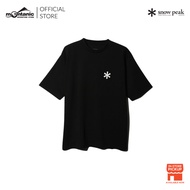 Snow Peak Back Printed Logo Oversized T-Shirt Camping Outfit Baju Hiking Thick Fabric 200GSM
