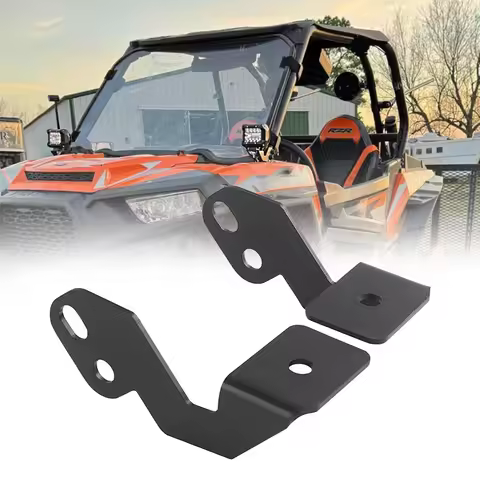 UTV ATV Accessories Led Work Lights Side Pillar Mounting Bracket For UTV Polaris RZR XP 900 1000 Mot