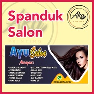 Aka Printing/ Spanduk Salon Bisa Request / Banner Eyelash / Banner Salon / Banner Salon Kecantikan /