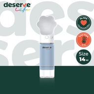 DESERVE 𝗛𝗮𝗽𝗽𝘆 𝗣𝗮𝘄𝘀 All-In-One 𝗕𝗼𝘁𝘁𝗹𝗲 กระบอกน้ำสำหรับสัตว์เลี้ยง เก็บความเย็น พร้อมช่องใส่ขนม