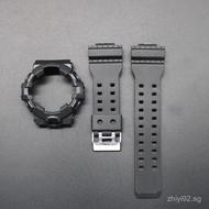GA700/710/735 (5413/5522)  Ice Tough Black samurai Watchband Replacement w/ Protective Case
