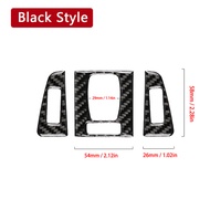 Car Carbon Fiber Stickers For BMW F30 F31 F32 F33 F34 320i 428i 3 Series Decoration A/C Air Vent Out