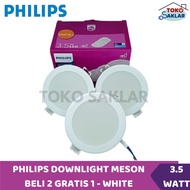 Philips Downlight 3.5 Watt BUY 2 GET 1 FREE