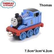 ยานพาหนะของเล่นรถไฟแม่เหล็กรถยนต์โมเดลของเล่น1:43 Thomas And Friends ของขวัญคริสต์มาสสำหรับเด็กของเล่นโมเดล Emily Toby Lady