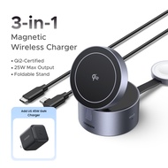 UGREEN 3-in-1 25W Magnetic Wireless Charger Model:55893