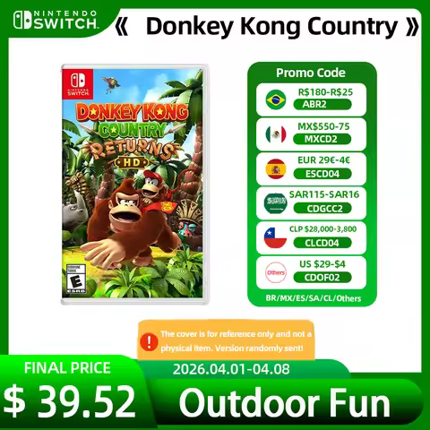 Donkey Kong Country Returns HD Nintendo Switch Game Deals 100% Original Physical Cartridge Game Card
