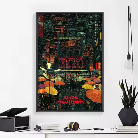 J007 Blade Runner 2049 Harrison Ford 2017 Movie Vintage Silk Poster Wall Sticker Decoration Gift