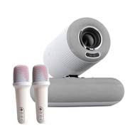 New K8 Projector 1080p Dual Microphone Home Theater K Song HD 4K Portable Bedroom Projector