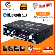Hot selling AK-35 Bluetooth USB drive radio 12V, 110V-220V car home digital amplifier