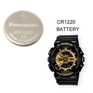 [Ready Stock] 1PCS CR1220 3V Lithium Battery Button Coin Batteries Replacement Battery for G Shock G