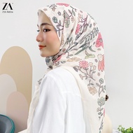 ZOE ARISSA TUDUNG BAWAL PRINTED BIDANG 45 Cotton Voile Bawal Corak Printed Design Bawal Cotton Murah Flowy Bawal Printed