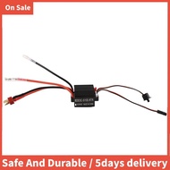 RC Hobby 60A ESC Brushed Motor Speed Controller with 2A BEC High Voltage 6-12V Brush ESC for RC Ship