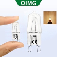 OIMG Dimmable G9 Halogen Lamp Bulbs - Warm (60W/40W/25W)