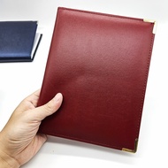 2026 Diary Planner A5 PU Leather W1003 Wire O Monthly Planner Notebook Journal Diaries Study Record