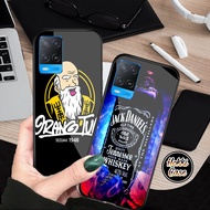 Soft Case Glass Kaca oppo A54 - [536] - Casing Kaca oppo A54 - Softcase hp oppo A54 - Case oppo A54