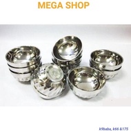Heat-resistant Stainless Steel Bowl for Household Convenience (12*6.8cm) Code: ABAT03