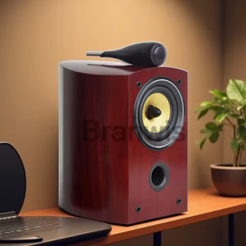 5.5 Inch Bookshelf Speaker 75-150W Passive Sound Box 2-Way HiFi Audio 4Ω Monitor Speakers For Home T