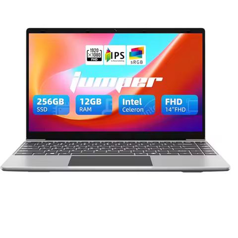 14 Inch Laptop PC 6GB LPDDR4 RAM 128GB SSD ROM 1080p FHD IPS Screen Windows 10 Computer with Celeron