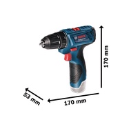 BOSCH GSR 120-LI Cordless Brushless Drill Driver - 06019G80L2 | 1 Year Warranty