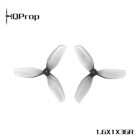 2Pairs HQprop 1.6X1X3 40mm 1.6inch 3-Blade FPV Propeller 1mm Holes