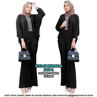 WWW - Nirmala 2 in 1 Suit (Cardigan and Pants) Women's Muslim Clothing Women's Suit