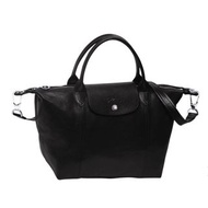 Longchamp le pliage cuir Top-Handle S