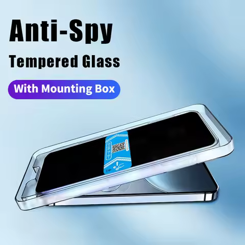One-click Installation Anti Spy Glass For Vivo X100S Y18 Y28 Y38 Y03 Y36 Y35 Plus Y16 Y17 Y27 Y33S Y