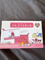 Sanrio 盲盒（pouch) 拉鍊袋仔（大眼青蛙）