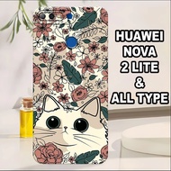 G41 - Silicone HUAWEI NOVA 2 LITE - Softcase pro camera HUAWEI NOVA 2 LITE - CUTE CAT Motif - Flexib