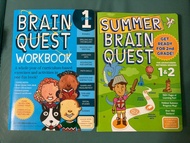 Brain Quest workbook 1 &amp; Summer Quest workbook 1&amp;2 (兩本)