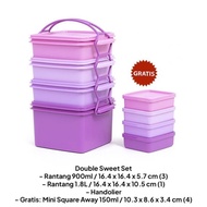 DOUBLE SWEET RANTANG TUPPERWARE DISKON BESAR !