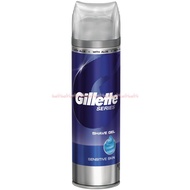 Gillette Series Gel Sensitive Skin Shave Gilette Gilete Sensitive Skin Shaving Gel 200ml