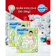 Molfix diaper pants 3XL22+6