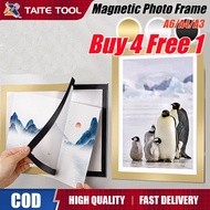 Magnetic Photo & Certificate Frame – A3/A4/A6 Wall Sticker Display Holder