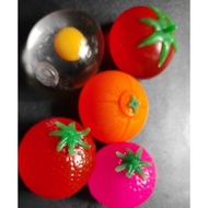 8.8 Squishy/Orange Tomato Egg Slam Toy