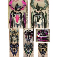 Coverset Yamaha LC135 V1 / Yamaha 135LC V1/LC135 V1 sticker siap tampal/new design/2022/ sticker Vietnam/HLD/COLOUR