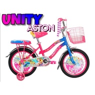 Sepeda Anak Perempuan Mini Unity Aston / Sepeda Anak Perempuan Unicorn