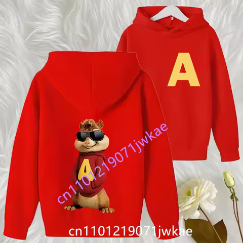 Alvin and The Chipmunks_ The Squeakquel's Pullover Kids Manfashion Boys and Girls Sweatshirt Is Avai